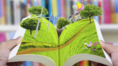 Виртуальная книжная выставка «Я с книгой открываю мир природы»