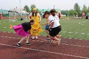 Подвижная народная игра «Лапоть»