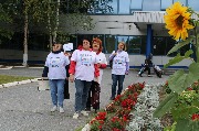 Участники акции на завершающем этапе
