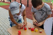 Игра на скорость «Собери матрешку»