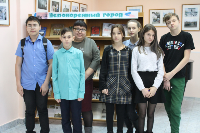 Участники мероприятия "Непокоренный Ленинград"