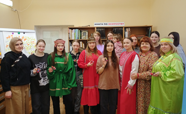 Участники литературной гостиной